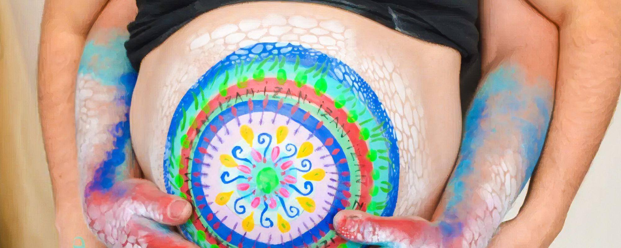 Foto de tripa de embarazada